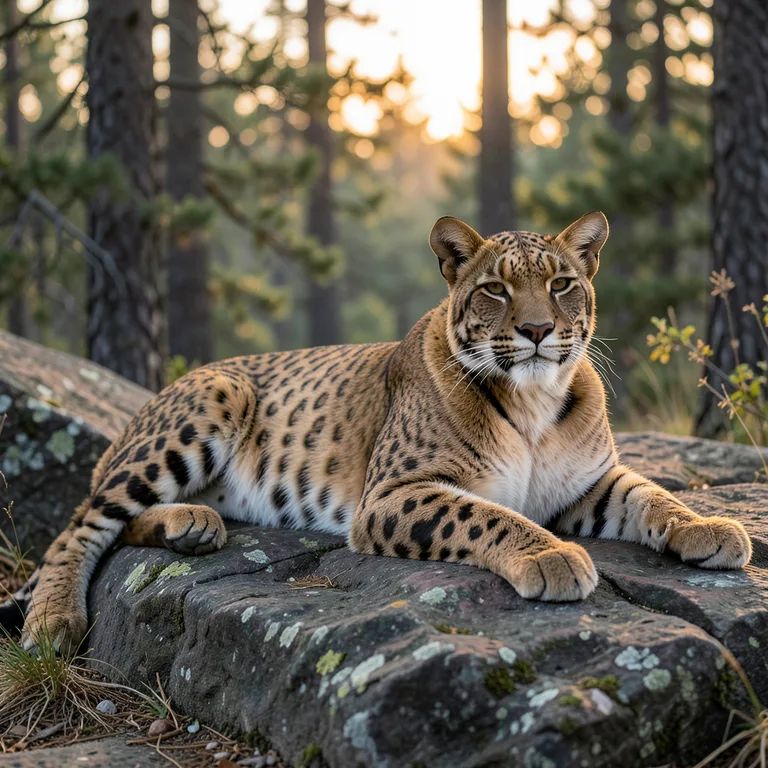 Puma americká černá a její výskyt - ilustrační foto