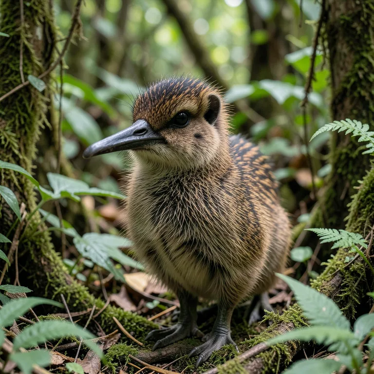 Kiwi pták - ilustrační foto